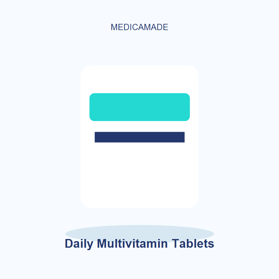 MedicaMade product Daily Multivitamin Tablets Daily Multivitamin Tablets - Image 1